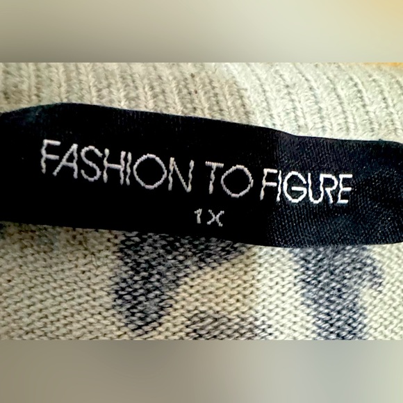 Fashion To Figure Cardigan  Leopard Print Sweater - Picture 5 of 5